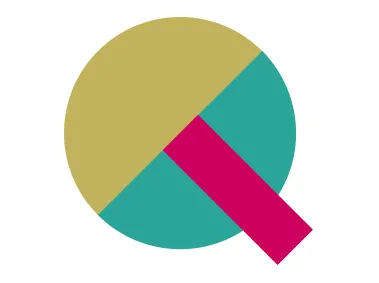 Colored Abstract Letter Q Logo Template