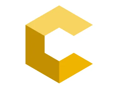 Colored Letter C Logo Template