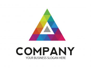 Colored Triangle Logo