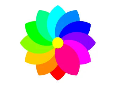 Colored Windmill Logo