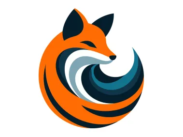 Colorful Fox Logo Template
