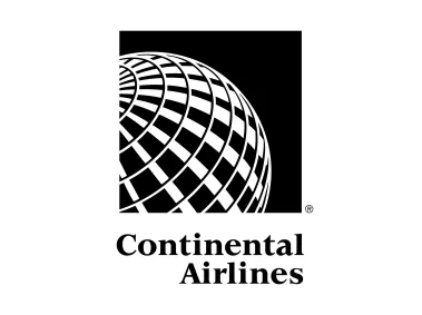 Continental Airlines Black Logo