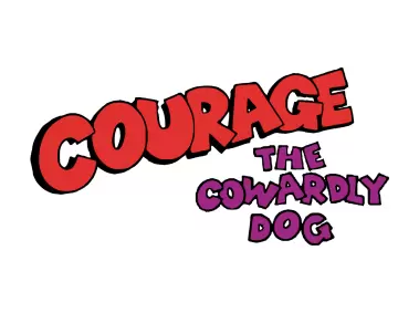 Courage the Cowardly Dog TV Series Logo