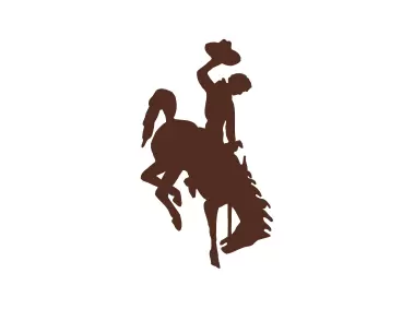 Cowboy Doing Rodeo Logo Template