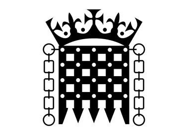 Crowned Portcullis Black Logo