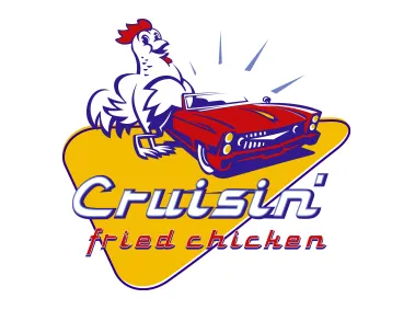 Cruisin' Fried Chicken Logo