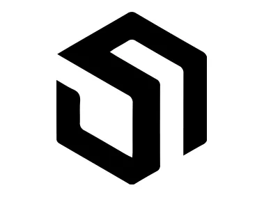 Cube Geometric Shape Logo Template