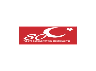 Cumhuriyetin 80. Yılı Logo