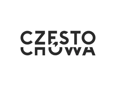 Czestochowa C1 Achromatyczne Uproszczone Logo