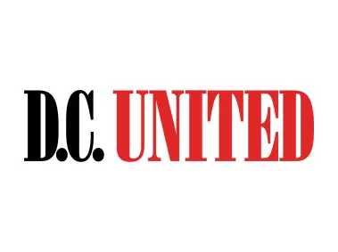 DC United 1998 Wordmark Logo