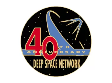 Deep Space Network 40th Logo
