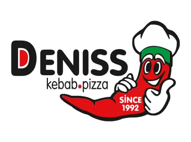 Deniss Kebab Pizza Logo