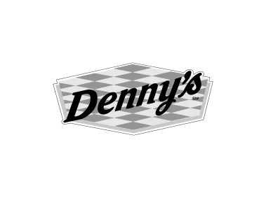 Denny`s 1994 Years Black Logo