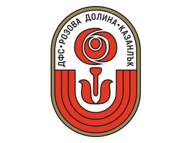 DFS Rozova Dolina Kazanlyk 1980s Logo
