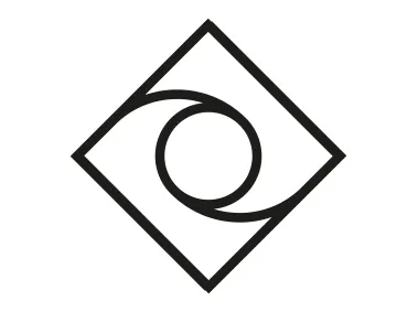 Diamond Eye Modern Visionary Vector Shape Logo Template