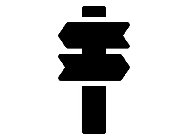 Directional Signpost Icon