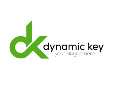 DK Letters Modern Logo Template