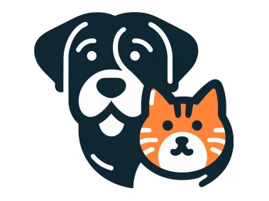 Dog and Cat Petshop Logo Template