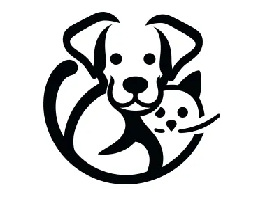 Dog and Cat Petshop Logo Template