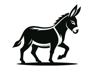 Donkey Logo Template