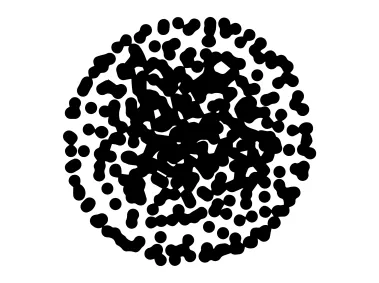 Dotted Abstract Circle Logo Template