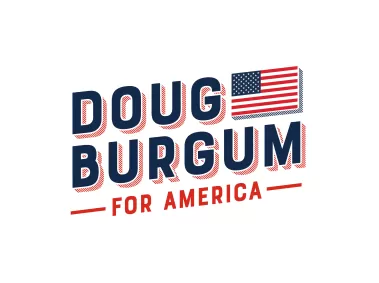 Doug Burgum Presidential Campaign 2024 Logo