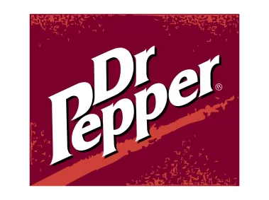 Dr Pepper Red Background Logo