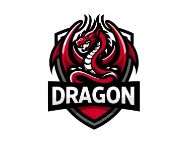 Dragon ESport Logo Template