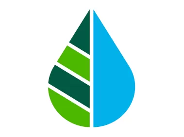 Drop and Leaf Logo Template