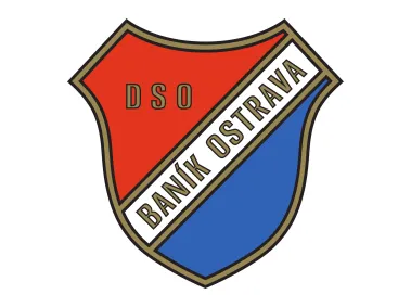 DSO Banik Ostrava 1950s Logo