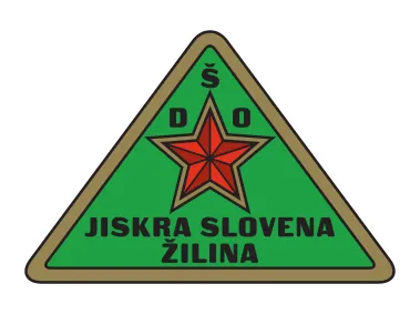 DSO Jiskra Slovena Zilina 1950s Logo