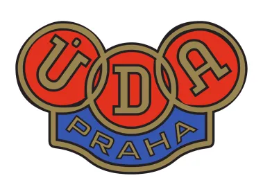DSO UDA Praha 1950s Logo