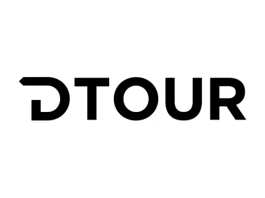 Dtour  TV Black Logo