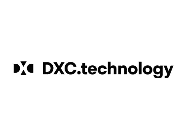 DXC Technology Black Logo