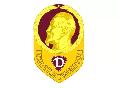 Ehrentitel Dzierzynski Sportler SV Dynamo Logo