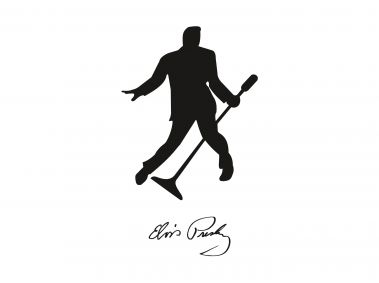 Elvis Presley Silhouette Logo