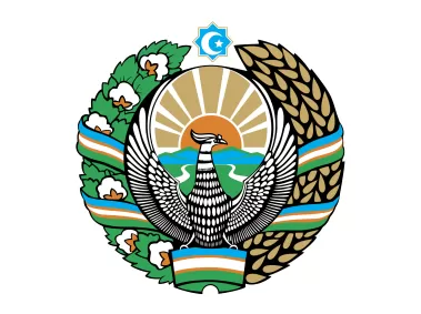 Emblem of Uzbekistan Logo