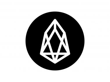 EOS Coin (EOS) Black Logo