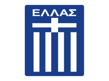Equipe de Grece de Football Logo