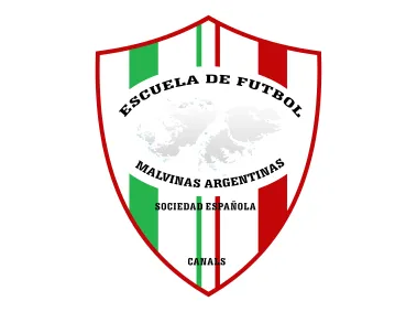 Escuela de Fútbol Malvinas Argentinas de Canals Córdoba Logo