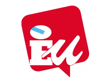 Esquerda Unida Version Bocadillo Logo