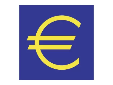 Euro Symbol Yellow Logo