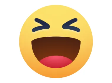 Facebook Reaction: Haha Logo