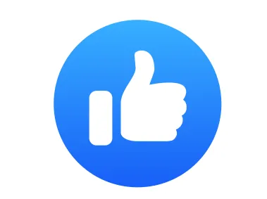 Facebook Reaction: Like Logo