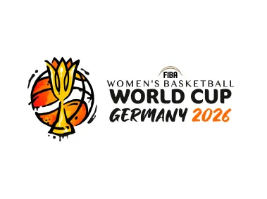 FIBA Women's Basketball World Cup 2026 Horizontal Logo