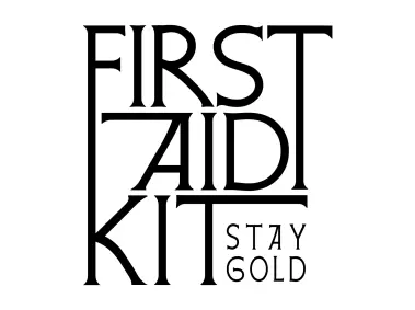First Aid Kit Stay Gold Logo