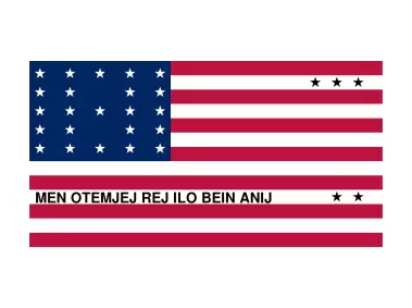 Flag of Bikini Atoll Logo
