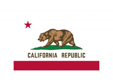 Flag of California Logo