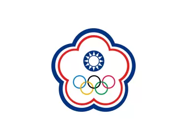 Flag of Chinese Taipei for Olympic Games Logo