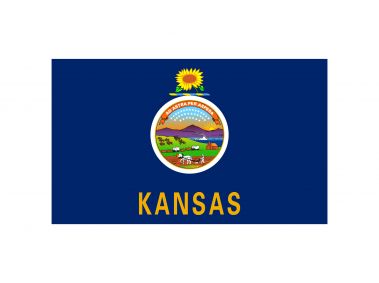 Flag of Kansas Logo